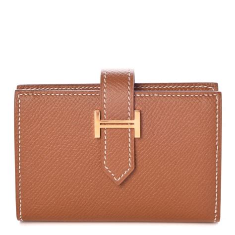 hermes bearn wallet ebay|hermes bearn wallet small.